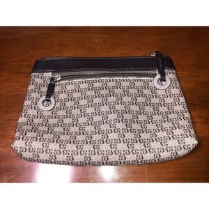 Salvador Bachiller Logo Womens Leather Clutch Bag